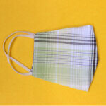 Formal Check Print Cotton Mask