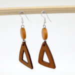 Stylish Wooden Ear Ring