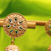 Heavy Party wear Peach Jhumka - Image 2