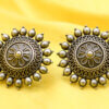 Antique Armour Ear Studs - Image 2