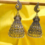 German Silver Heavy Jhumka