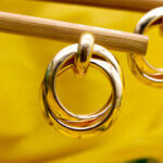 Golden Ring Ear Studs