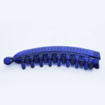 Blue Transparent Daily Wear Banana Clip