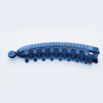 Aqua colour Transparent Daily Wear Banana Clip
