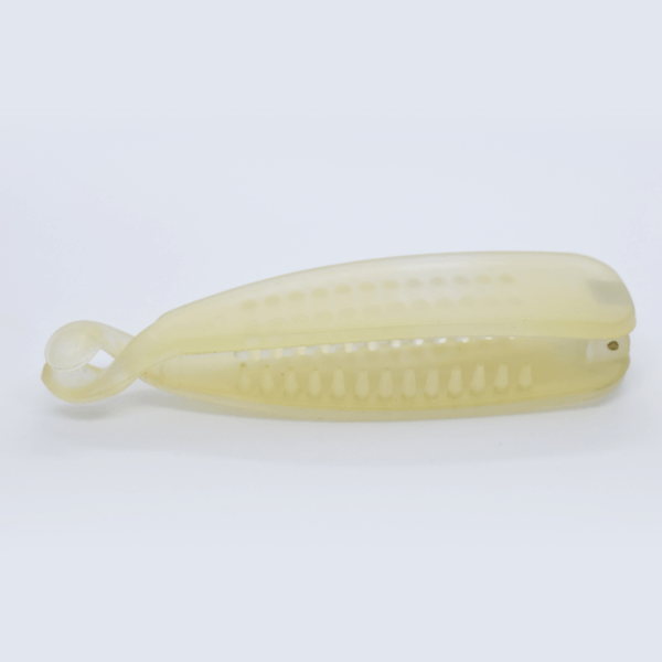 White Matte colour Daily Wear Banana Clip