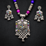 Oxidized Boho Chic Charms combination of Metal & Beads